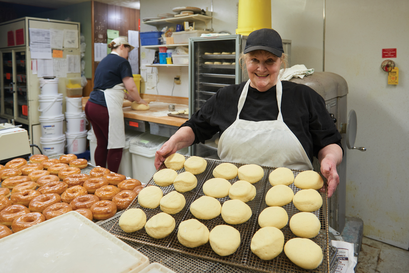 Kézzel készített fánkok